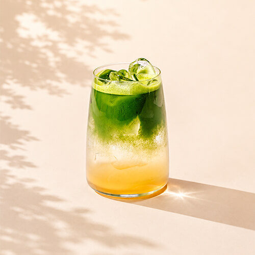 Passion Fruit Matcha Tonic